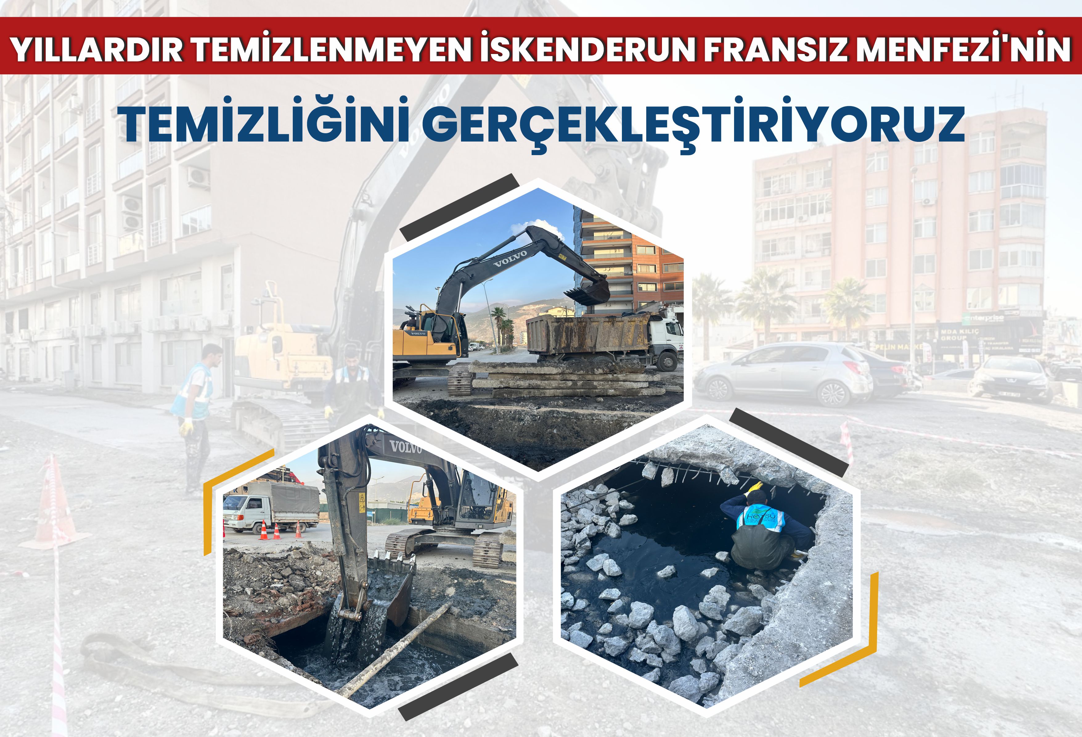 Yıllardır Temizlenmeyen Fransız Menfezi\'nin Temizliğini Gerçekleştiriyoruz